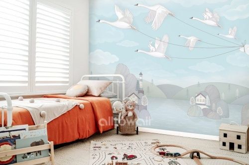 Фреска Озёрный край-2