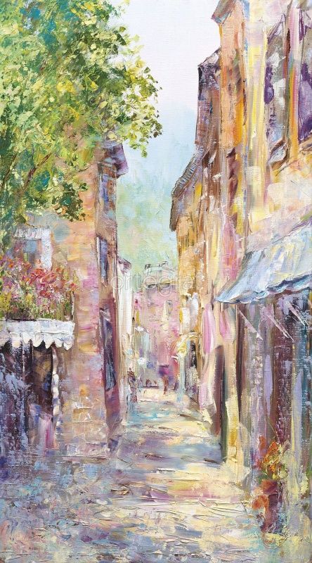 Фреска Старый город Art.8046