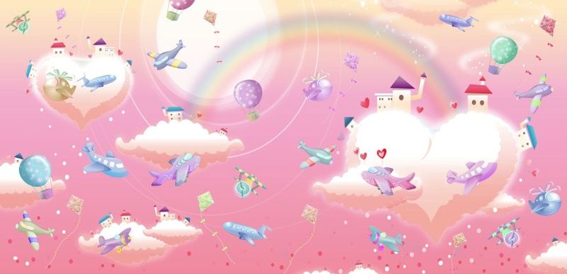 Фреска Детские B057