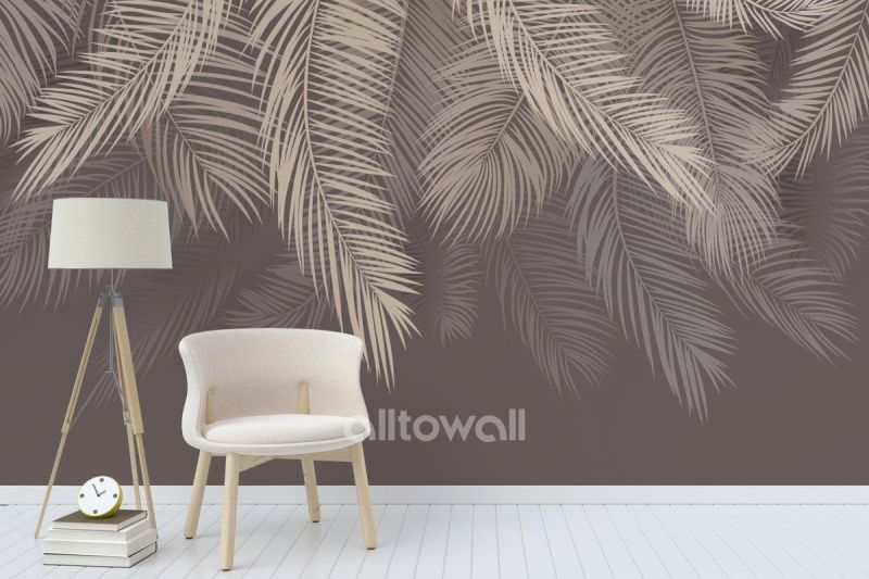 Фреска Листья пальмы-2