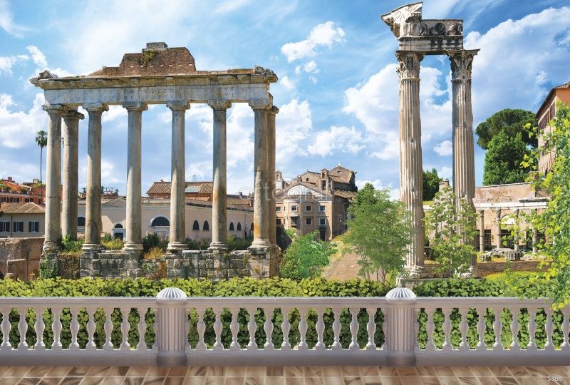 Фреска Римские руины Art.5368