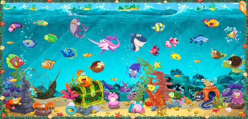 Фреска Детские B074