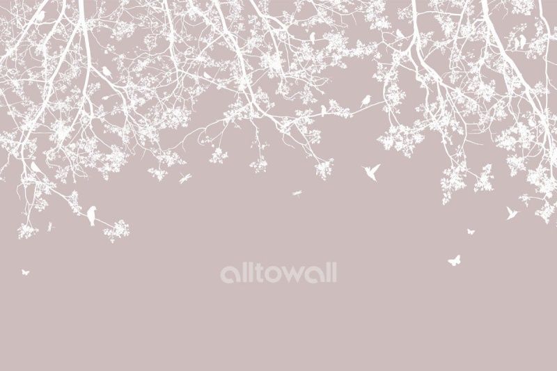 Фреска Цветущий сад-2