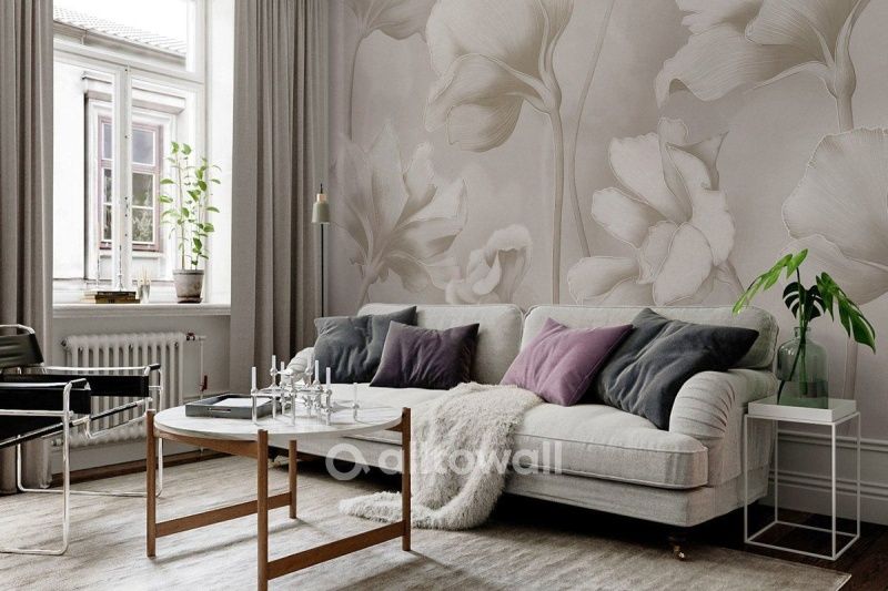 Фреска Нежные альстромерии