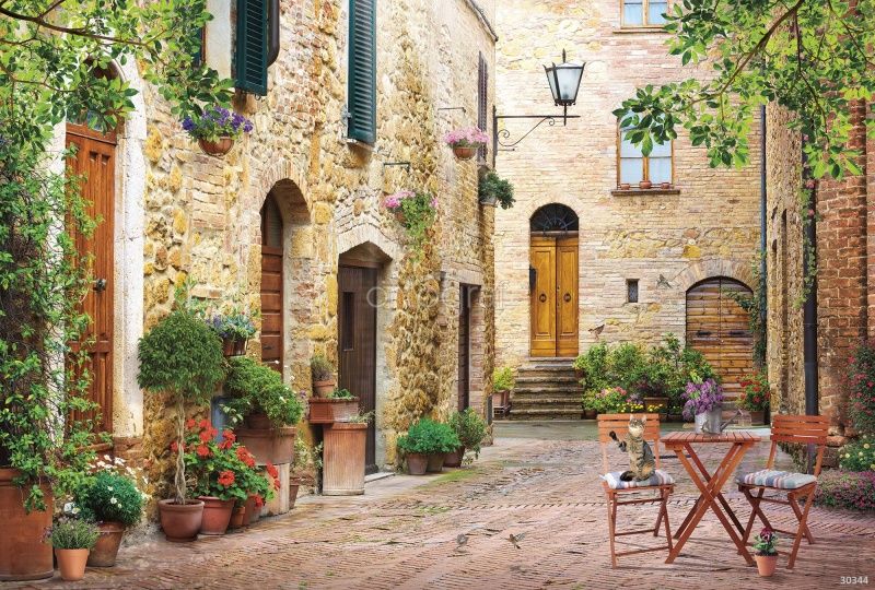 Фреска Улочка в городке Куадре Art.30344