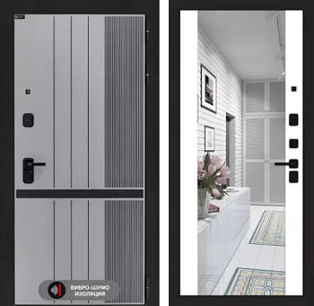 Входная дверь Скайлаб с зеркалом Максимум