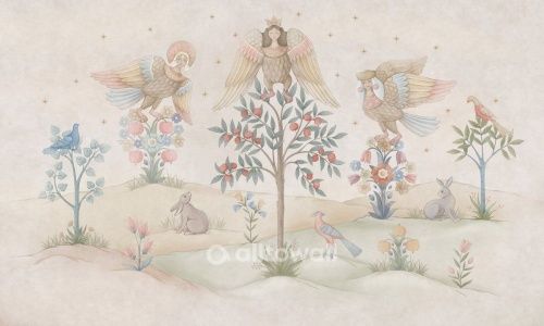 Фреска Сирин