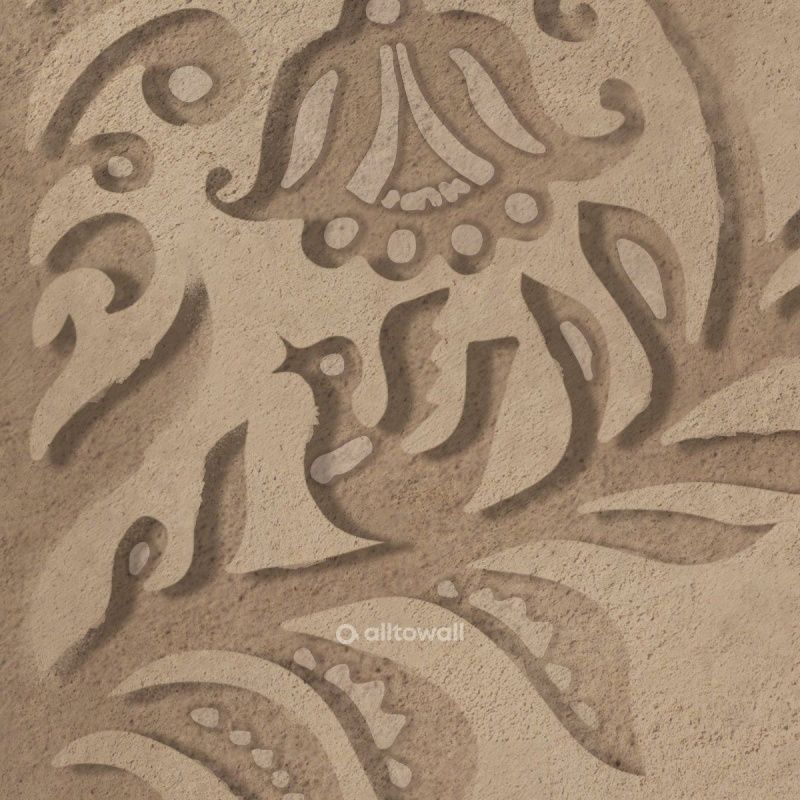 Фреска Каменный цветок