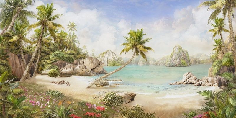 Фреска Современный Графический Дизайн 50075