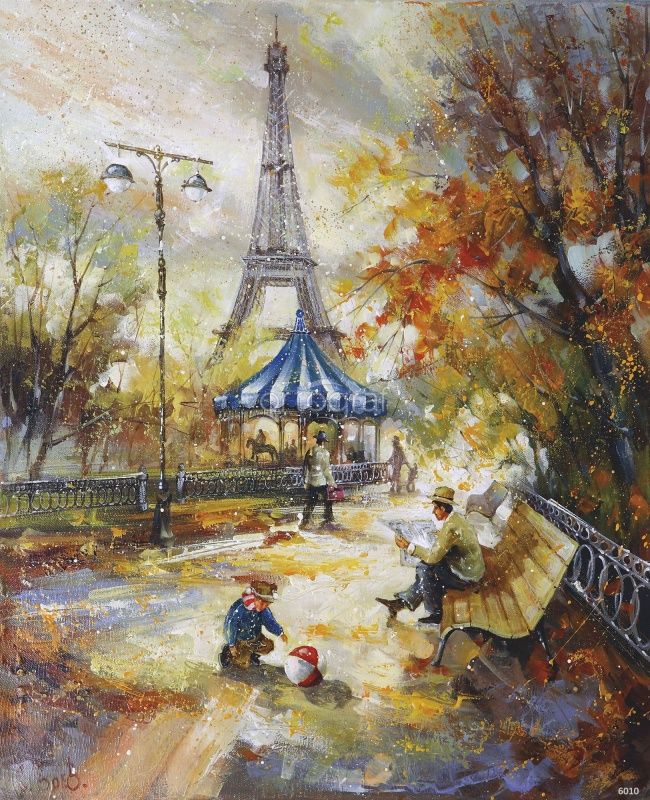 Фреска Париж Art.6010