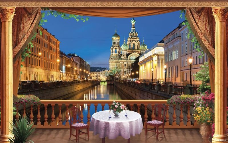 Фреска Канал Грибоедова Art.32414