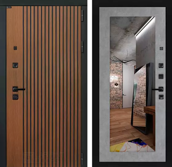 Входная дверь Шторм с Зеркалом 18