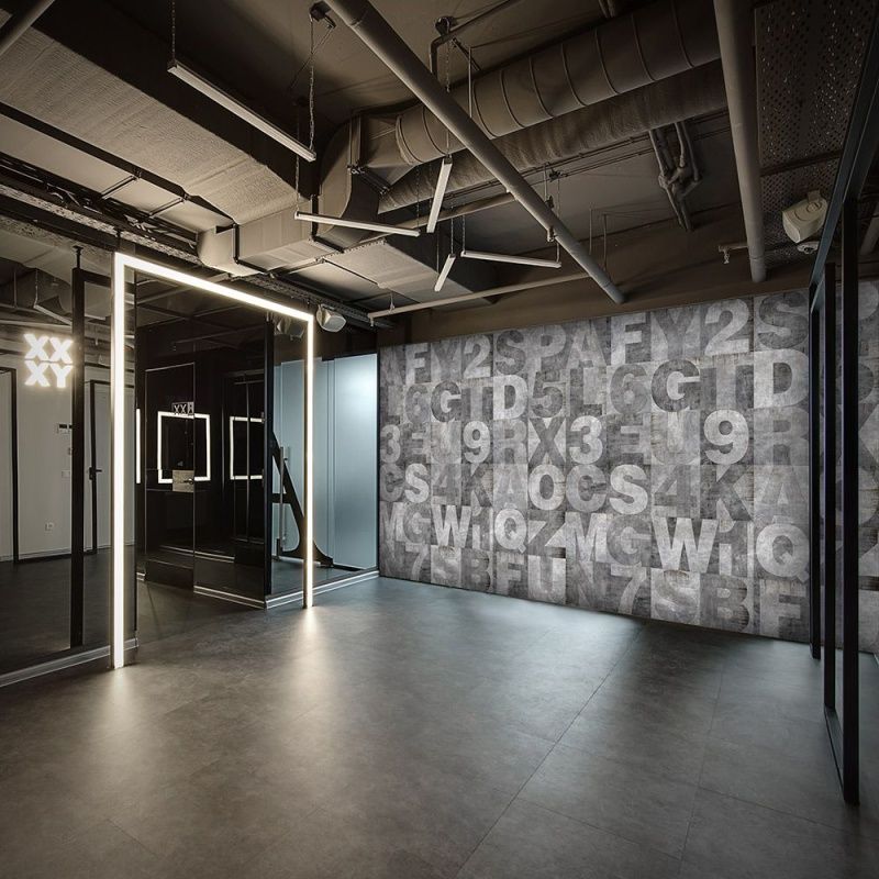 Фреска STONE ALPHABET