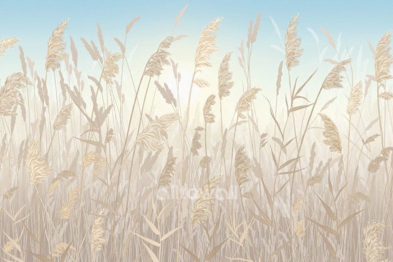 Фреска Утро в поле