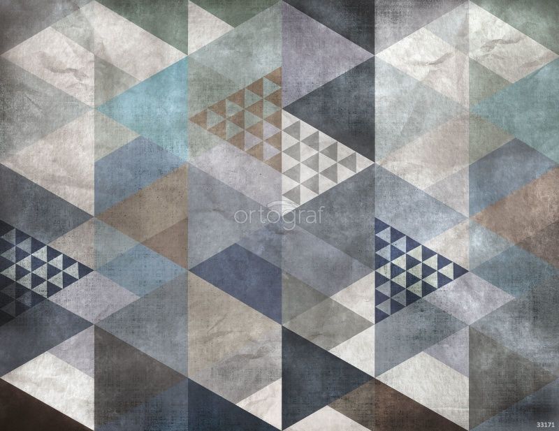 Фреска Треугольники Art.33171