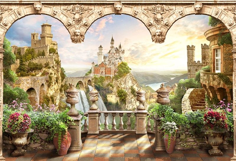 Фреска Современный Графический Дизайн 44423