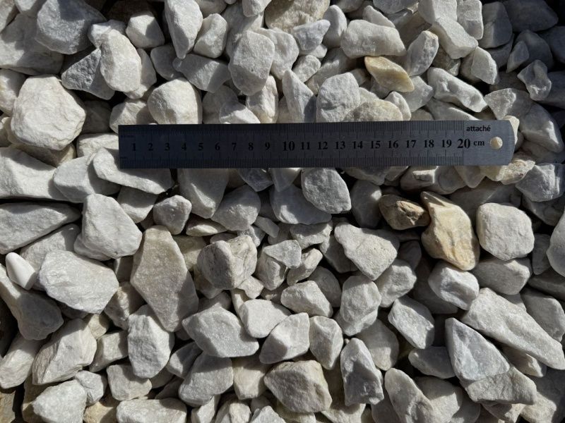 Мраморная крошка белая  (20-40 мм)