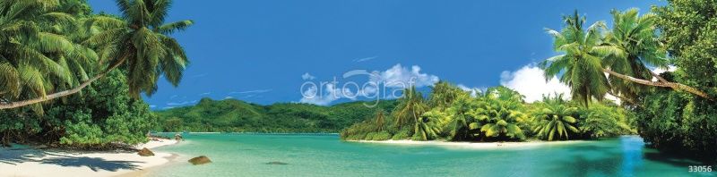 Фреска Тропическая панорама Art.33056