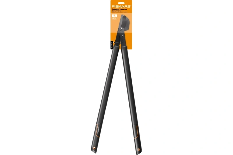 Большой плоскостной сучкорез Fiskars L 38 1001426 (112460) с загнутыми лезвиям