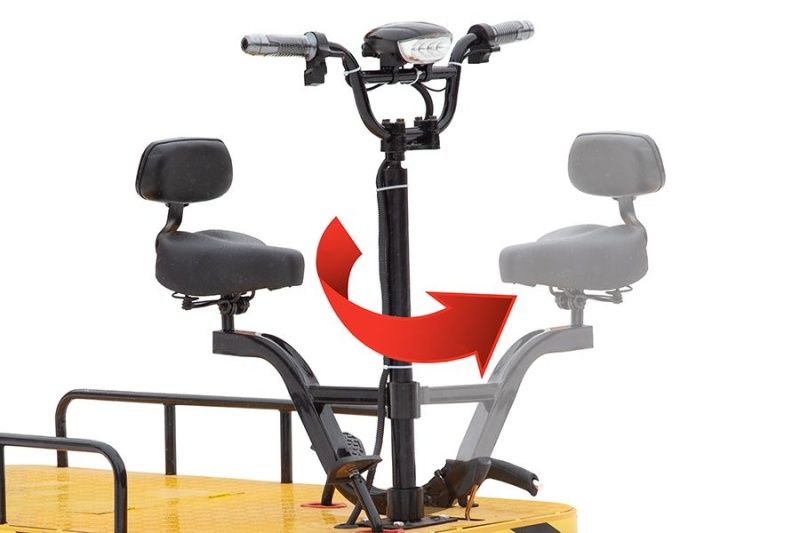 Платформенная тележка электрическая RuTrike СКЛАД 2500 NEW