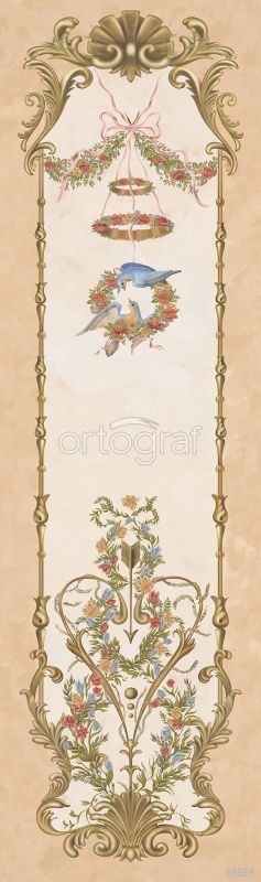 Фреска Сердце и стрела Art.33334