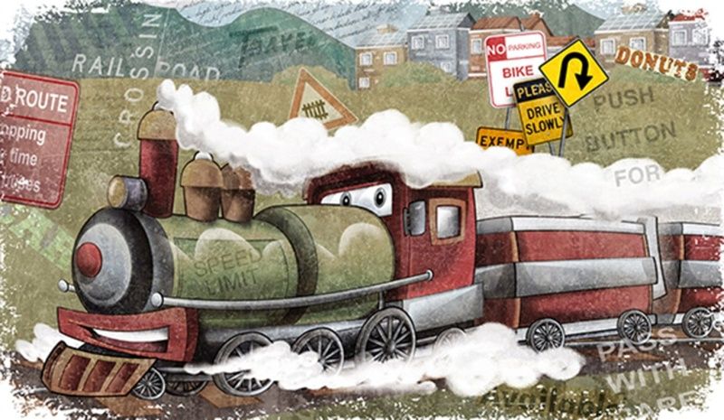 Фреска Детские 2183