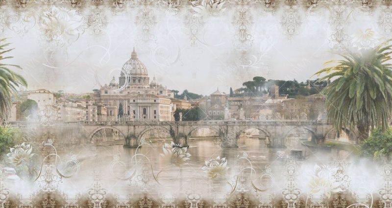 Фреска Панно Собор Святого Петра в Ватикане