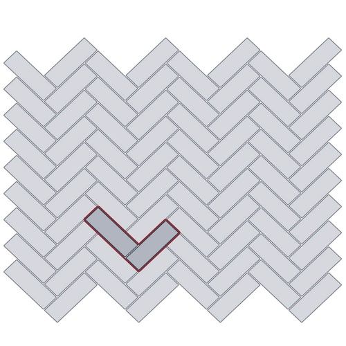 Тротуарная плитка STEINGOT Паркет Тигр Верхний прокрас 60 мм