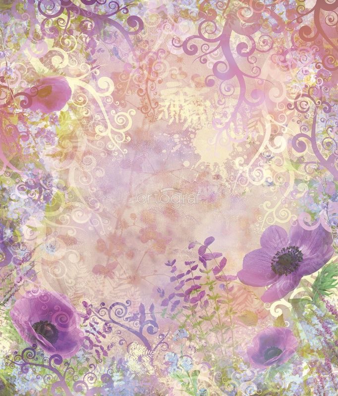 Фреска Маки и узоры Art.30570