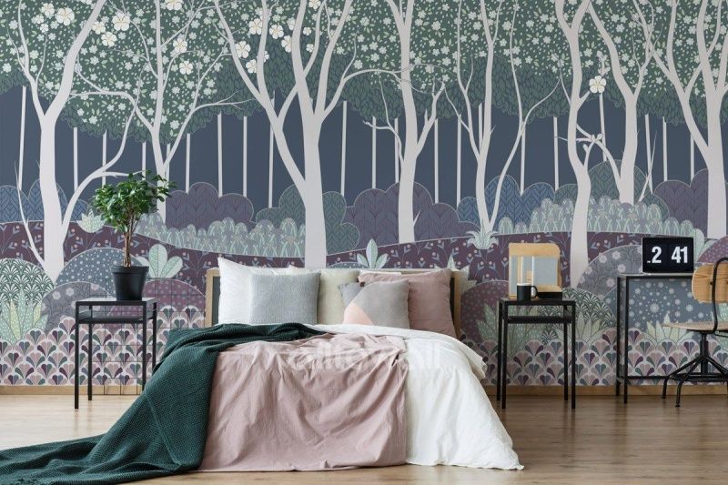 Фреска Лесные чудеса-3