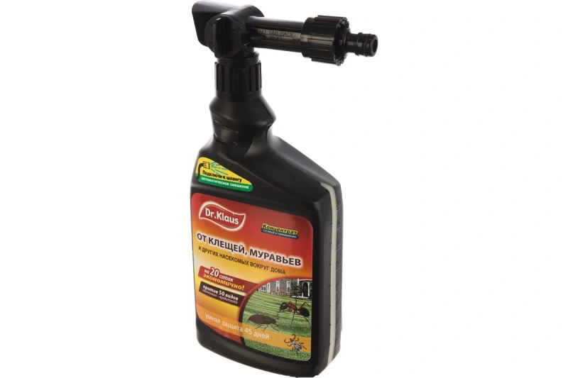 Эжектор концентрат от муравьев, клещей и других насекомых Dr.Klaus 1 л