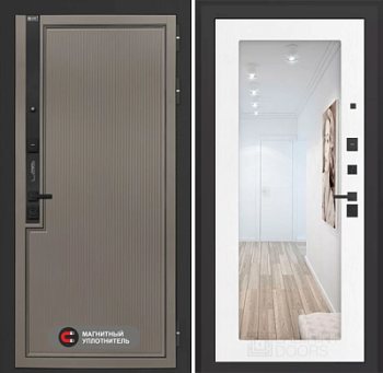 Входная дверь Лаб 1 Про с зеркалом 18