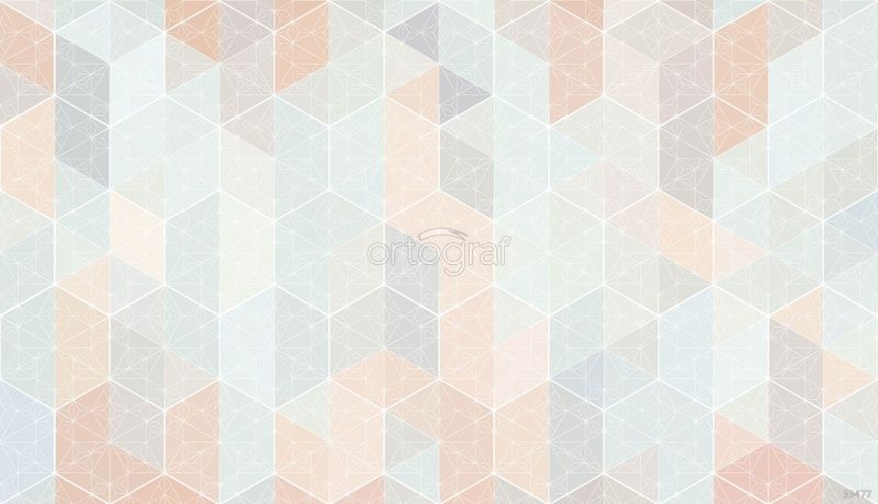 Фреска Многоугольники Art.33477