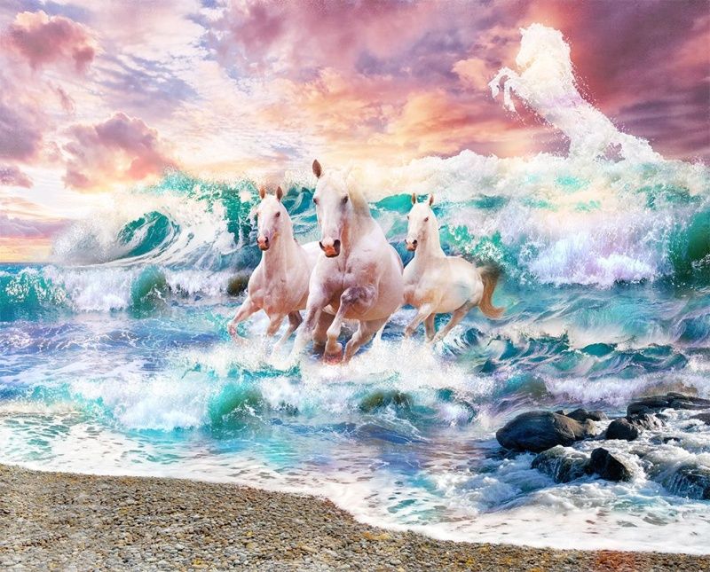 Фреска Современный Графический Дизайн 50063