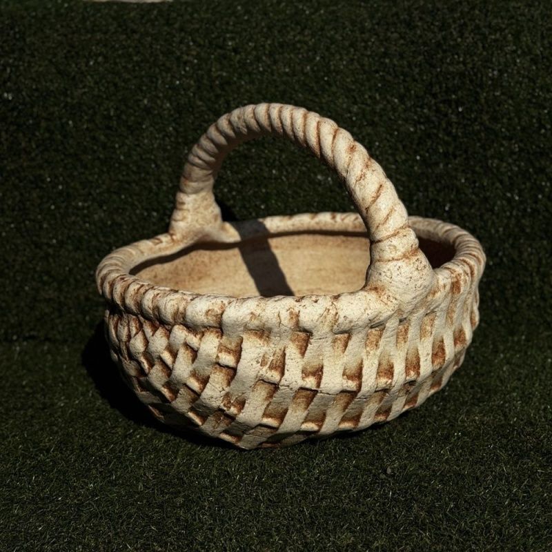 Кашпо "Лукошко" (с одной ручкой)