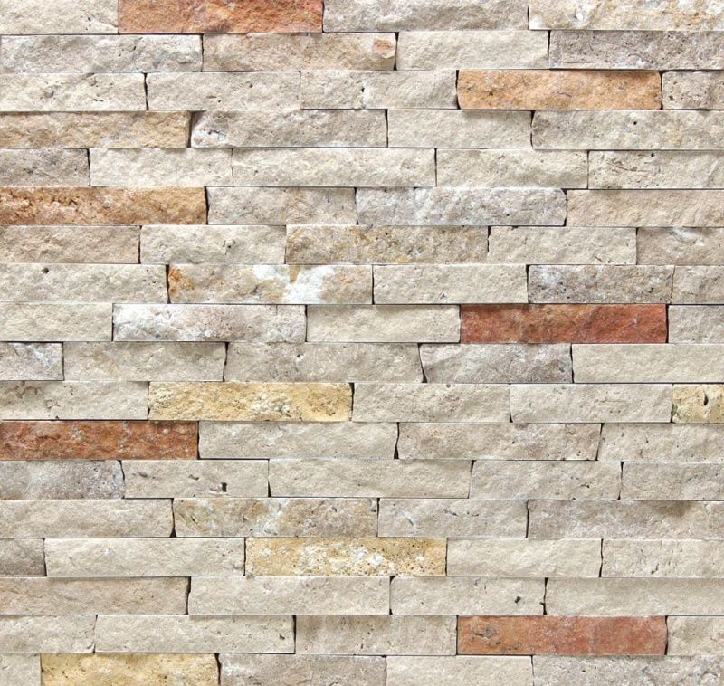 Полоса - Травертин Цветной Mystic