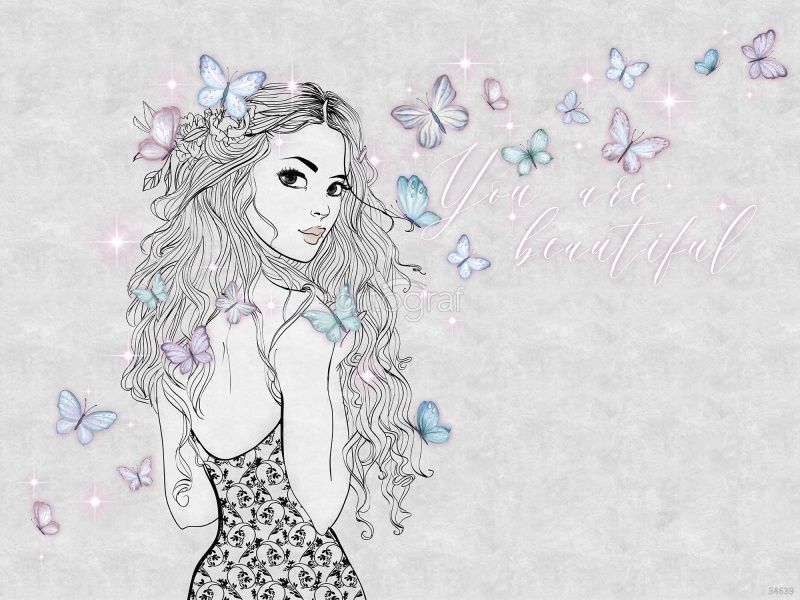 Фреска Романтичная натура Art.34639