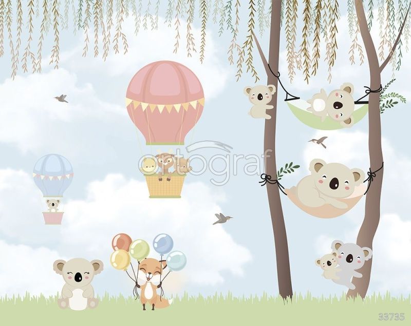 Фреска Коалы Art.33735