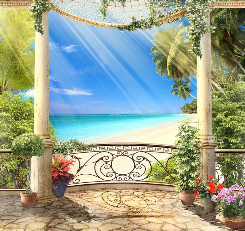 Фреска Современный Графический Дизайн 50017