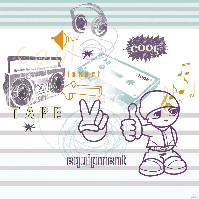 Фреска Меломан Art.33514