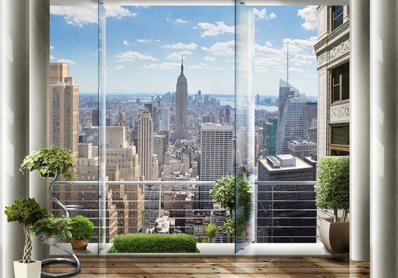 Фреска Пейзажи Большие города арт. a_699