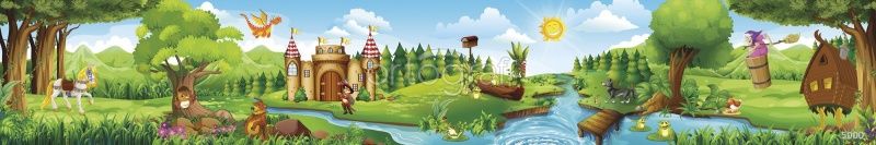 Фреска Сказочная страна Art.5000
