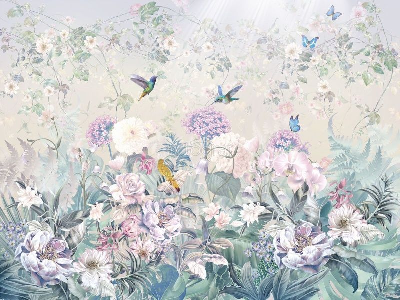 Фреска Райский сад Art.33609