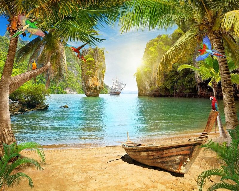 Фреска Современный Графический Дизайн 50022