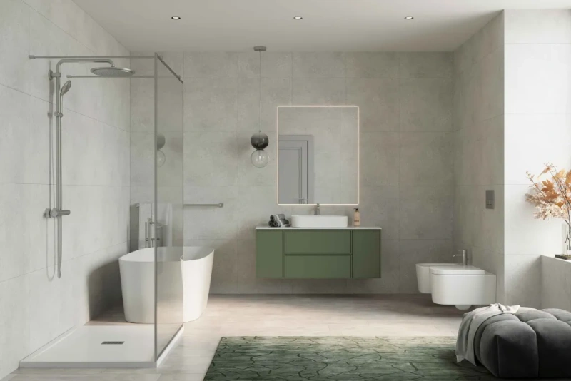 Керамогранит Creto Cemento Sassolino 60x120