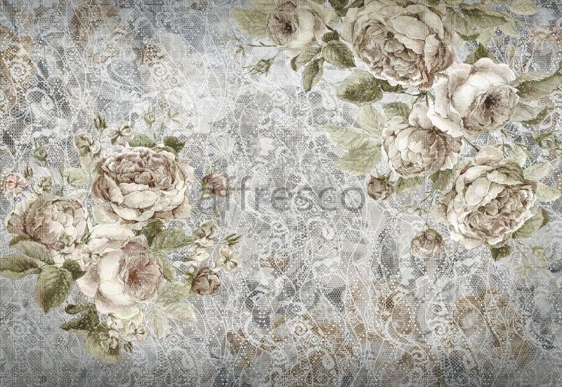 Фреска Розы на ситце, арт. ID136192