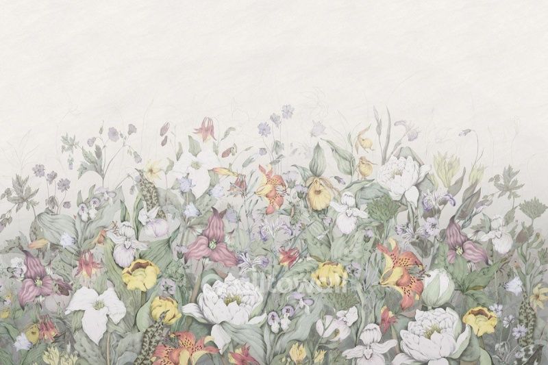 Фреска Летний букет