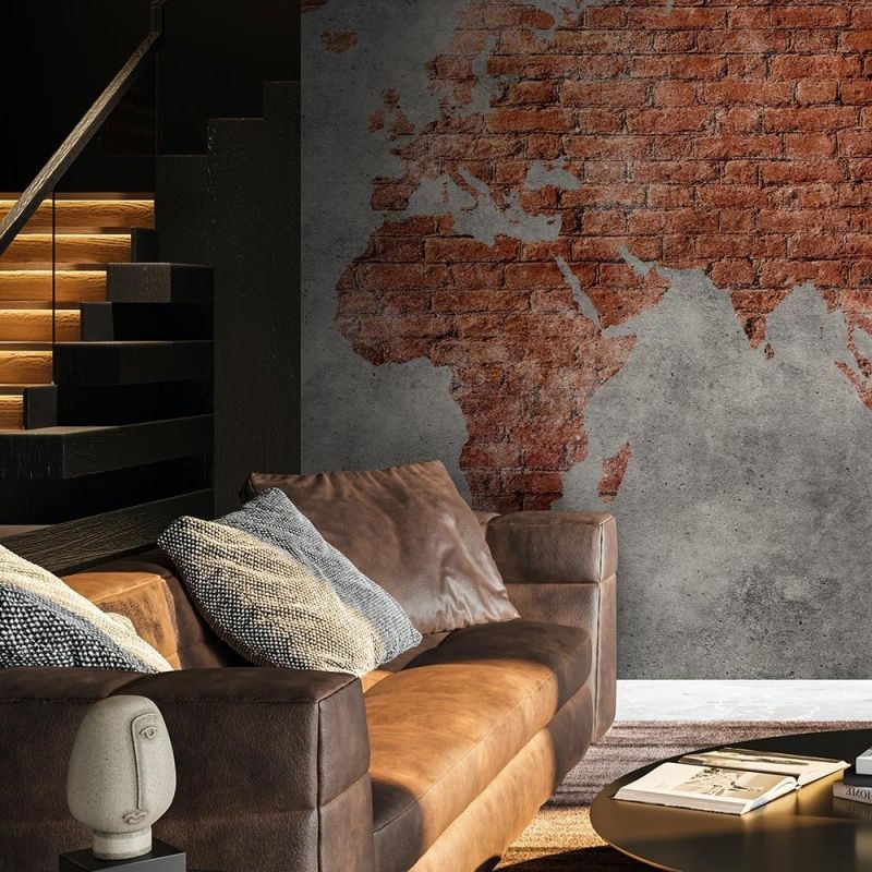 Фреска BRICKS MAP