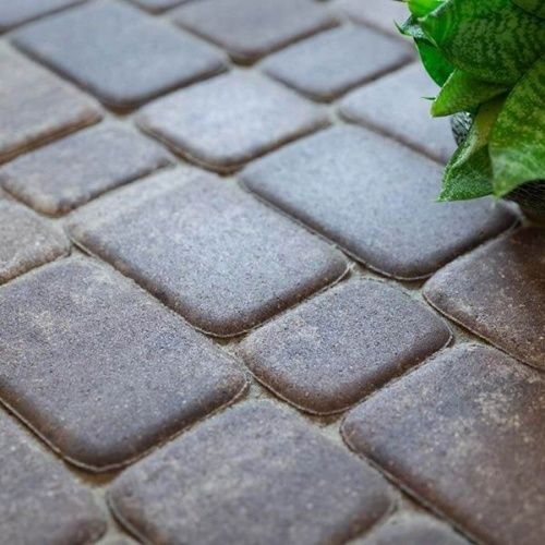 Тротуарная плитка STEINGOT Классика Штайн Браун Верхний прокрас 60 мм