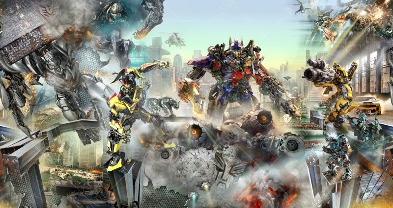 Фреска Фотообои-панно трансформеры